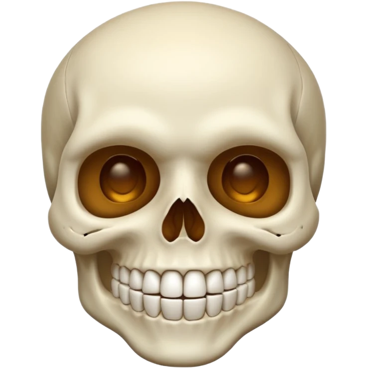 Skull face emoji