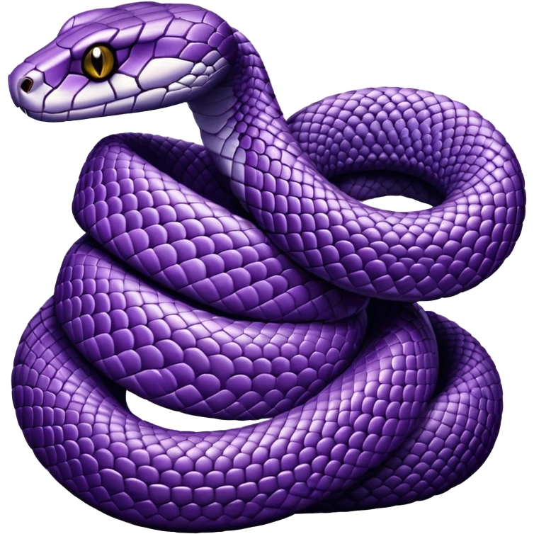 Purple diamondback emoji