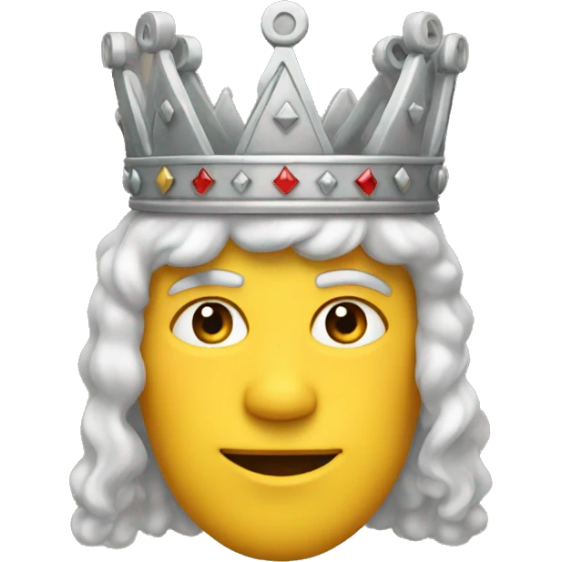 Mix of a triangle and a crown emoji