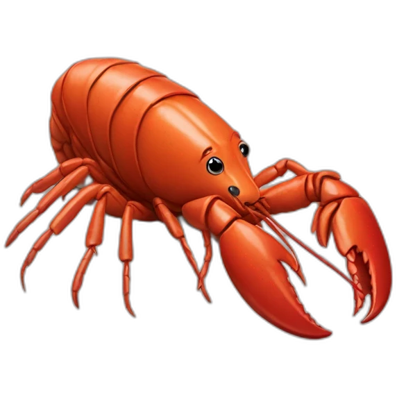 dog made of lobsters emoji