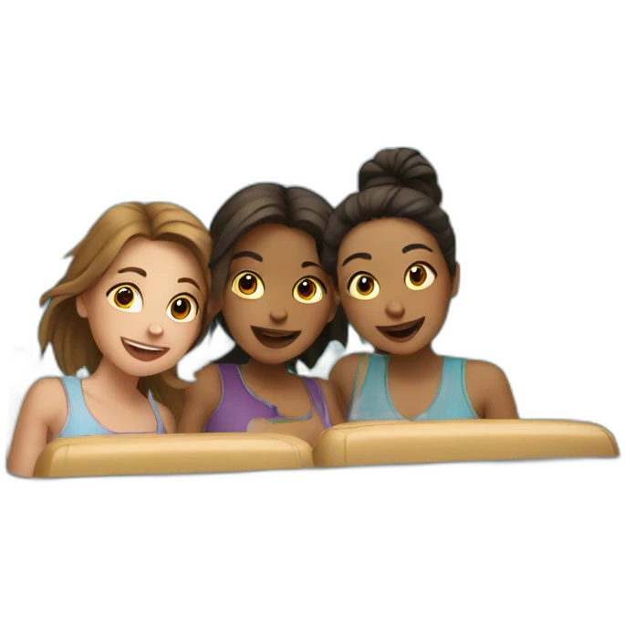 5 people trip with 2 girls  emoji