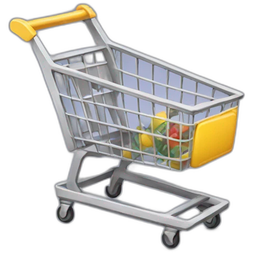 Shopping cart emoji