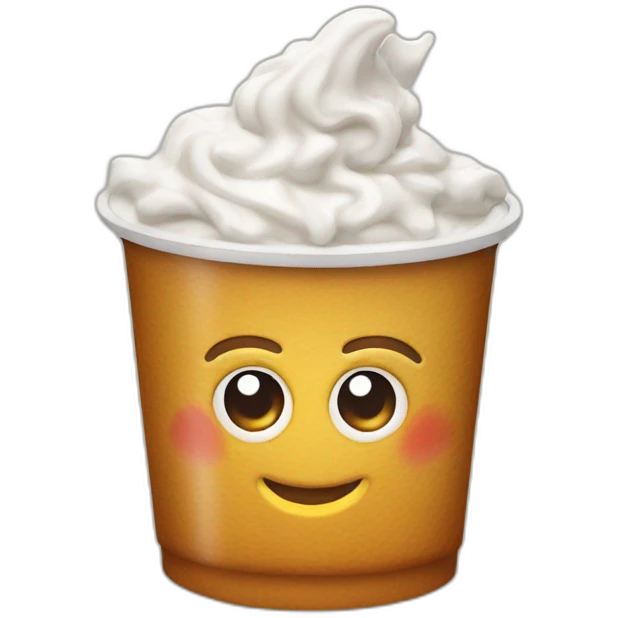 Dairy Queen blizzard emoji