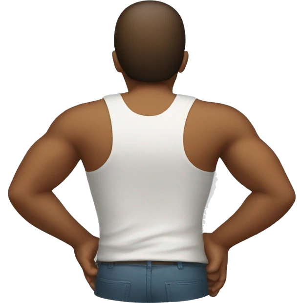 A big back emoji