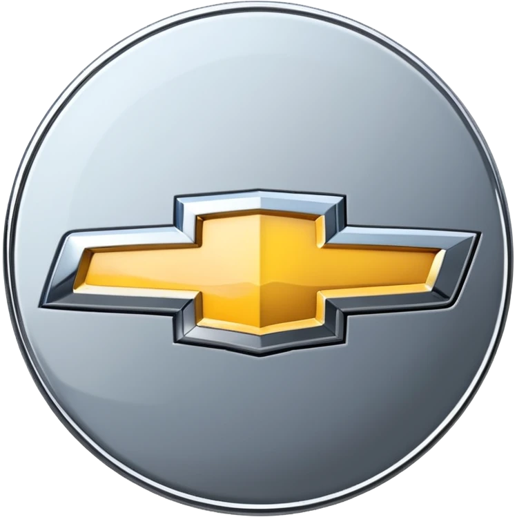 Chevrolet logo badge accurate straight emoji