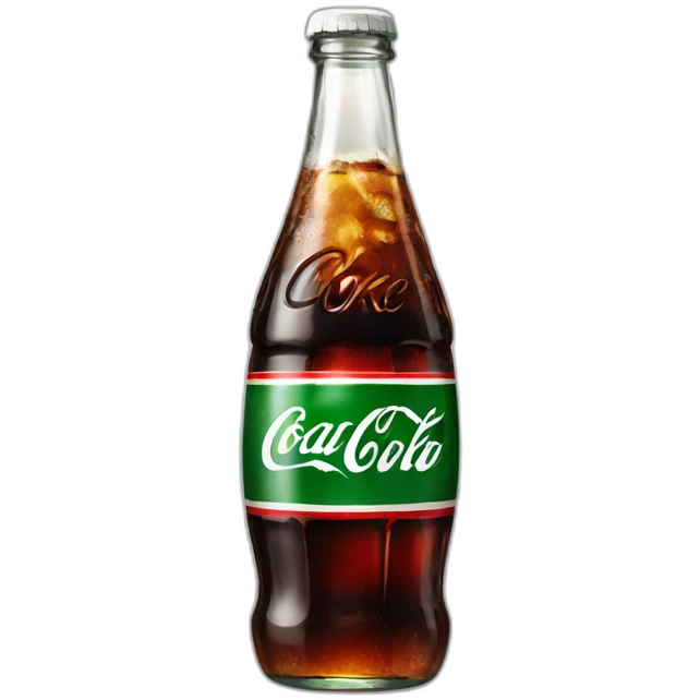 classic coke bottle emoji