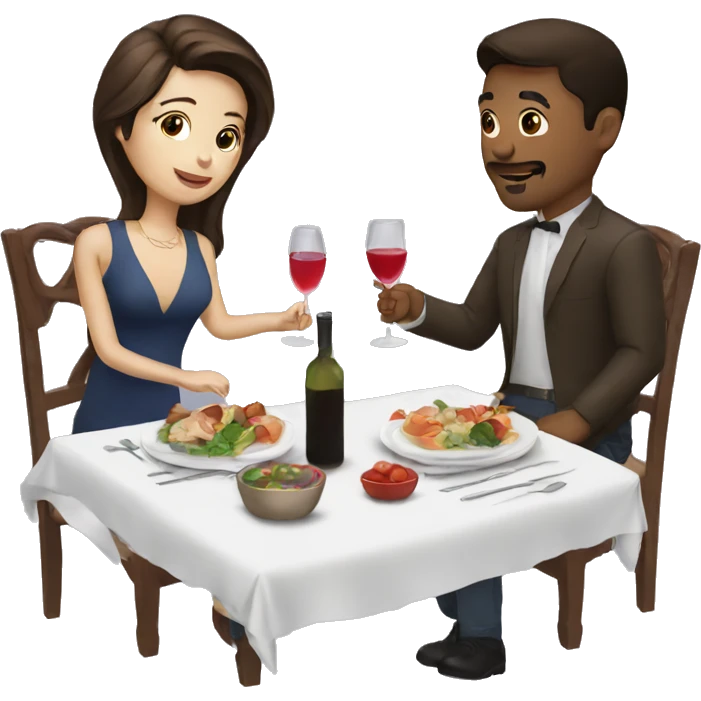 dinner date emoji