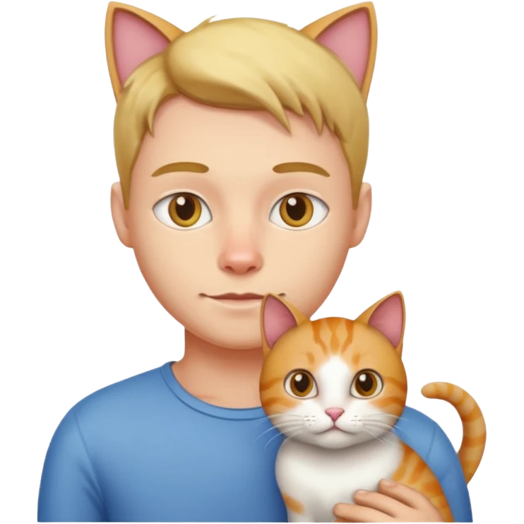 man head cat body  emoji