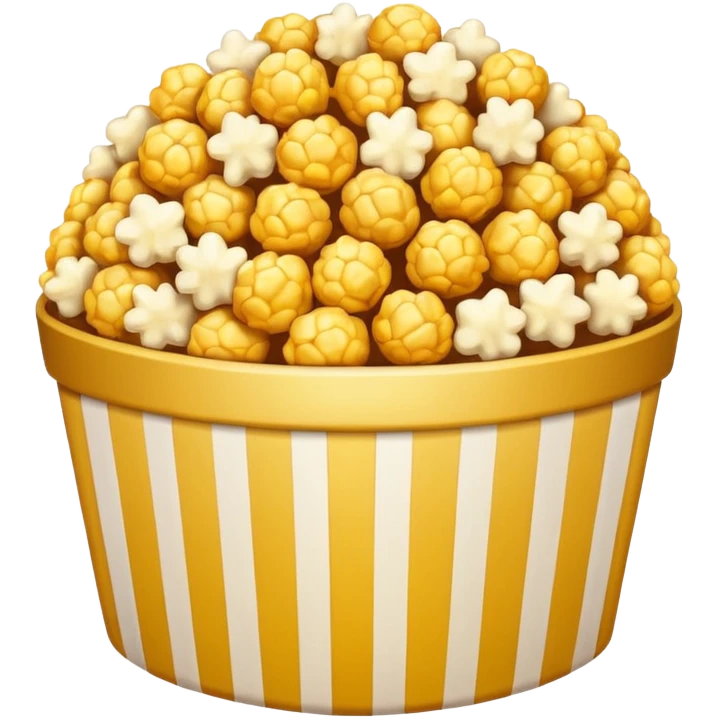 PooCorn ball emoji