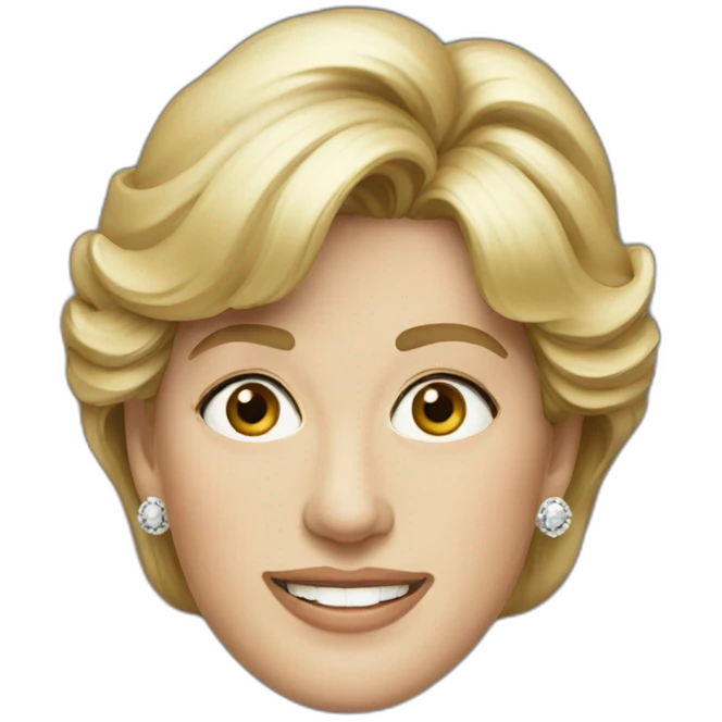 lady diana emoji