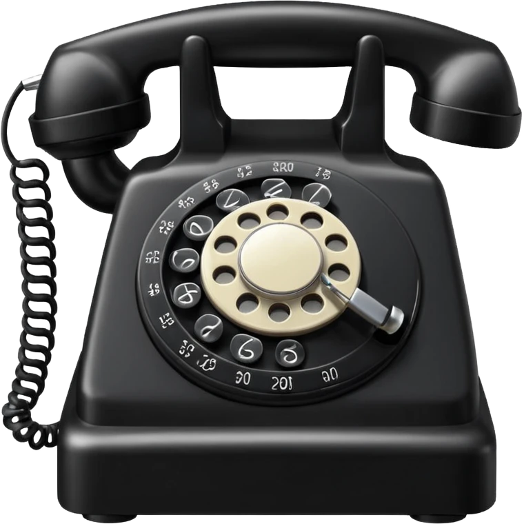 Rotary Phone emoji