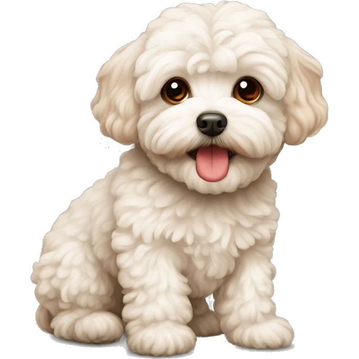 Maltipoo red emoji