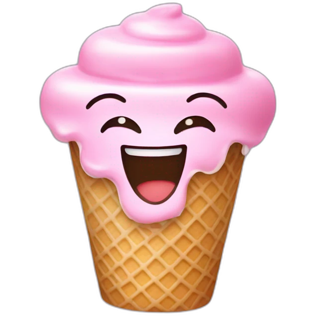 Cateat ice cream emoji