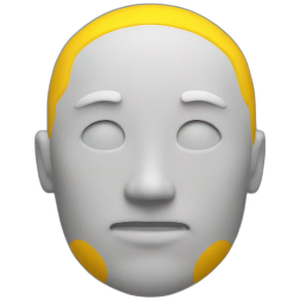 simple yellow coin, nothing on the face emoji