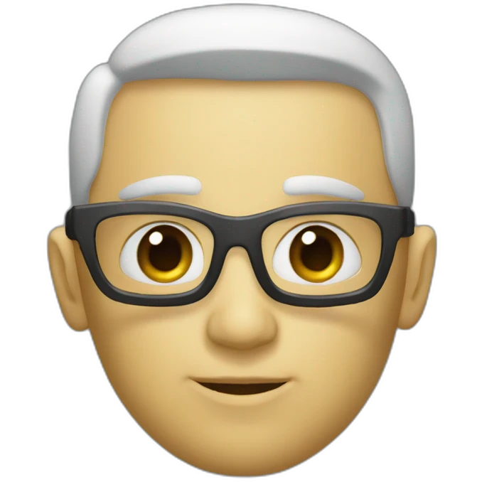 робот читає emoji