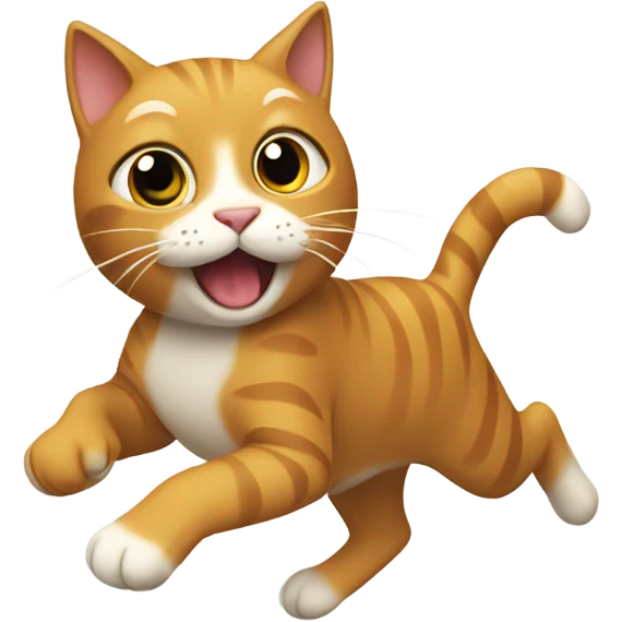 Cat Running emoji