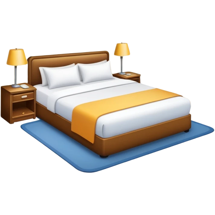 Accommodation-Place to live in on holiday. emoji