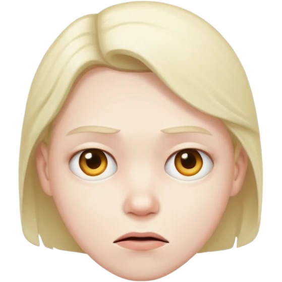 A bad face  emoji