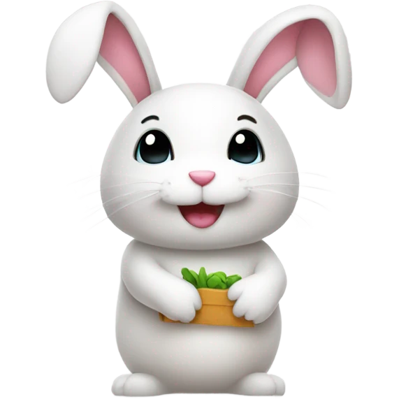 thank you bunny emoji