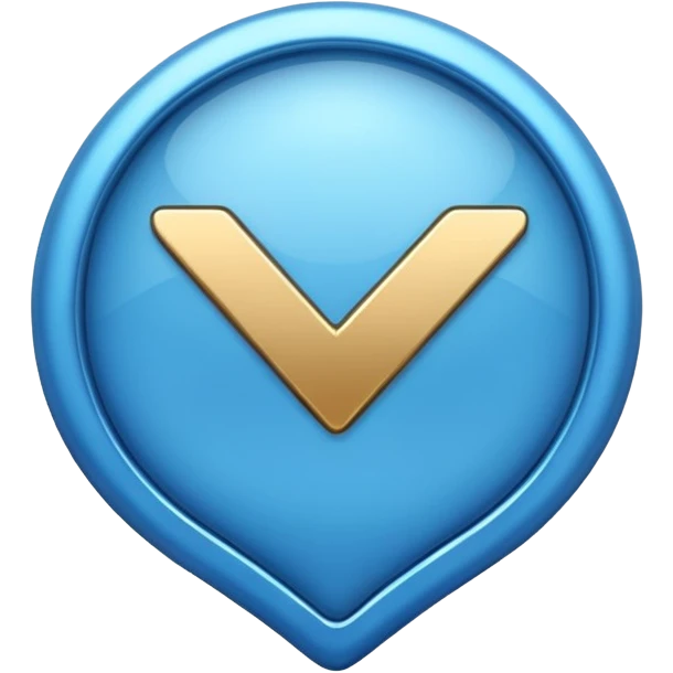 Tiktok mavi tik emoji