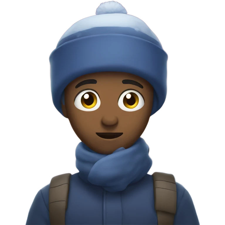 snow night emoji