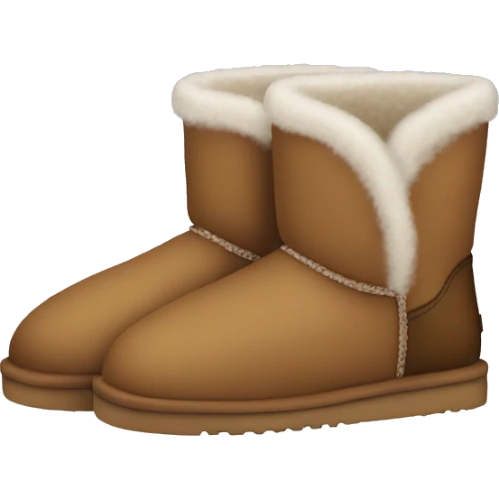 Christmas uggs emoji
