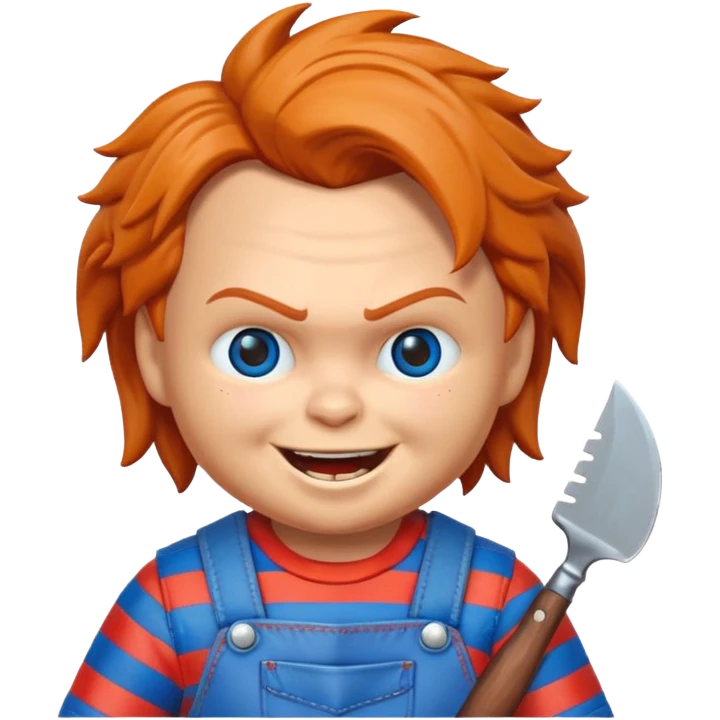 Un emojin de chuky emoji