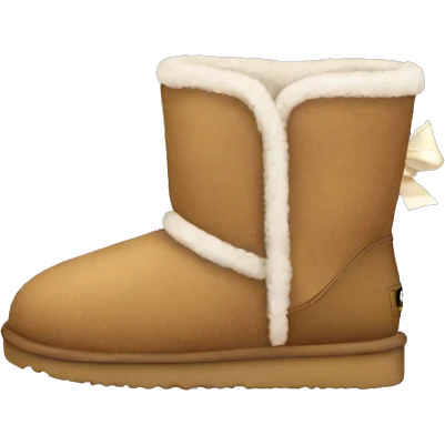 uggs with bows emoji