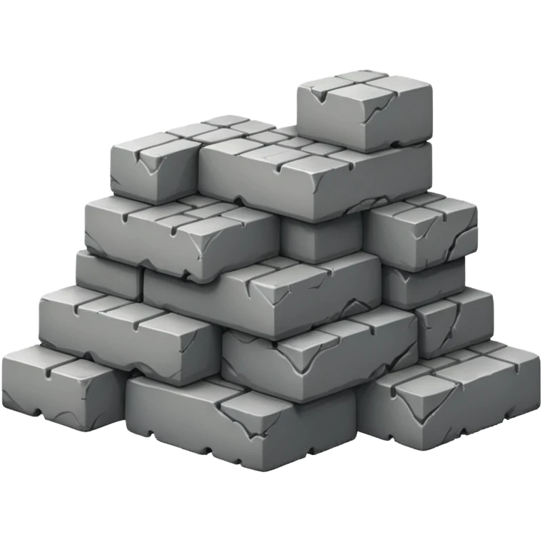 gray brick emoji