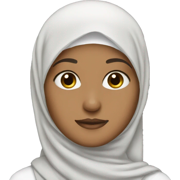 Hijab fair skin  emoji