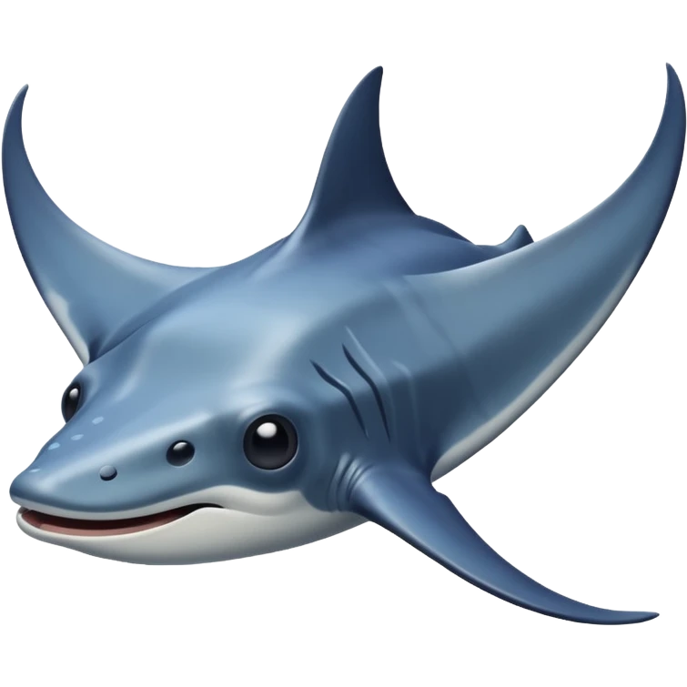 emoji of manta ray emoji