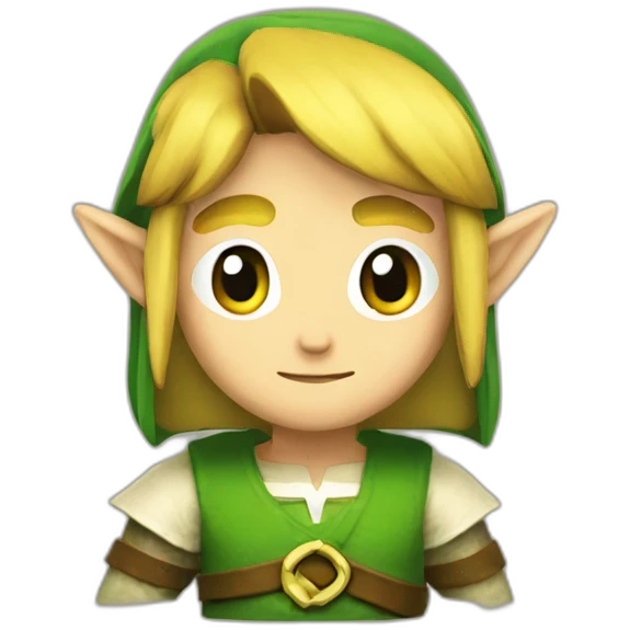 Zelda link beer emoji