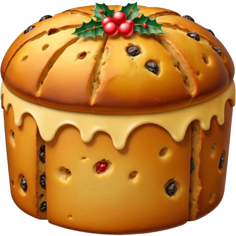 Christmas panettone emoji