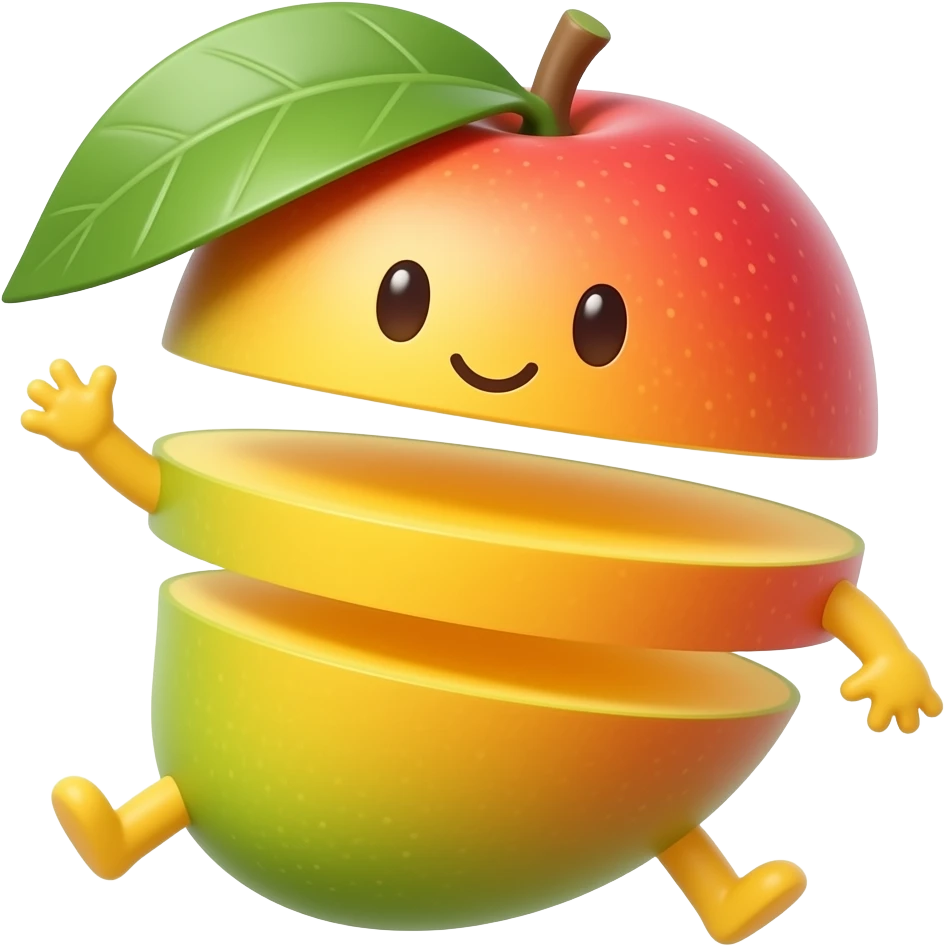 Mango dance and cut with out any people pic emoji