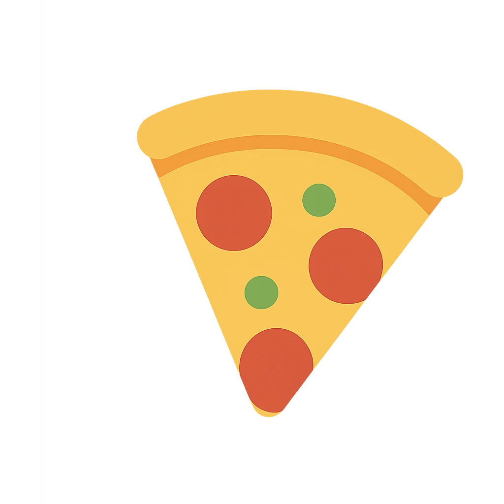slice of pizza emoji
