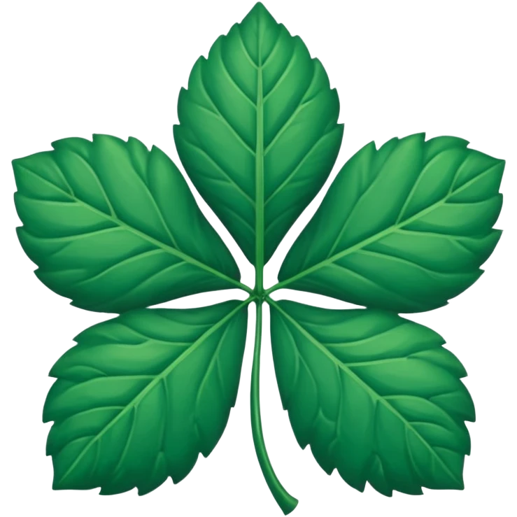 Trébol de 4 hojas con nombre de Mati emoji