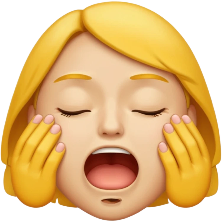 sneezing face emoji, eyes closed emoji