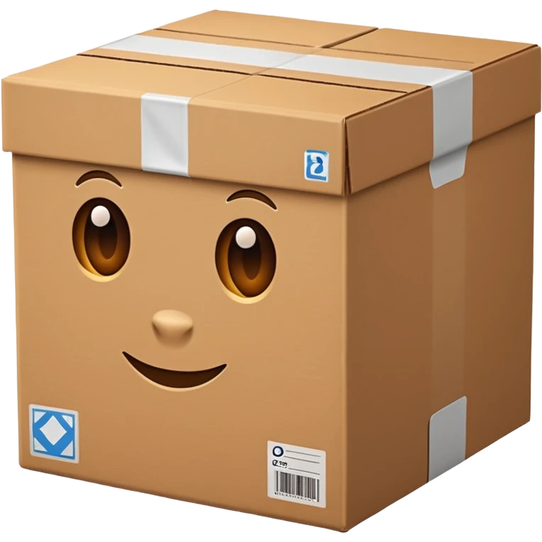 Cardboard box emoji