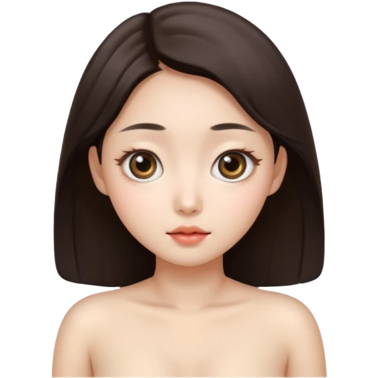 Naked Korean Woman With Big Eyes And Hips  emoji