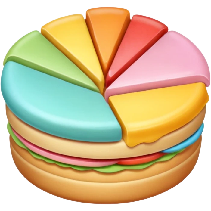 Pastel food emoji