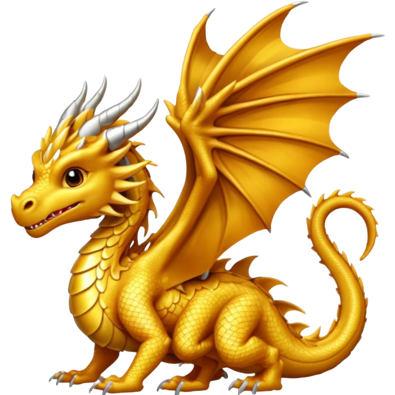 Fourth wing andarna, gold dragon emoji
