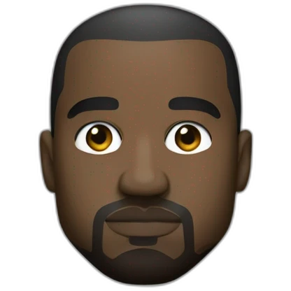 Kanye West with the flag of Liberal Demokrat Parti emoji