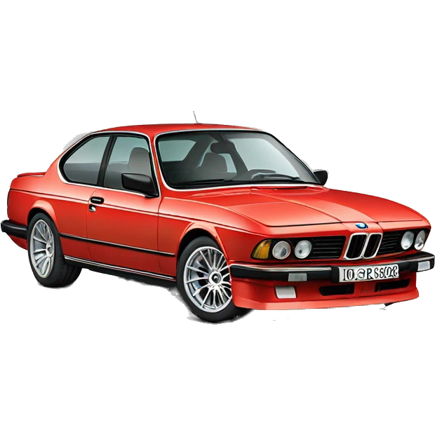 E24 BMW M6 emoji