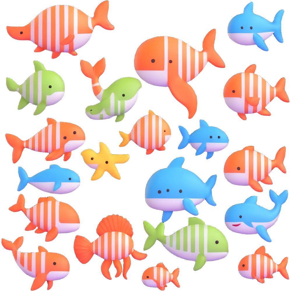 sea creatures emoji
