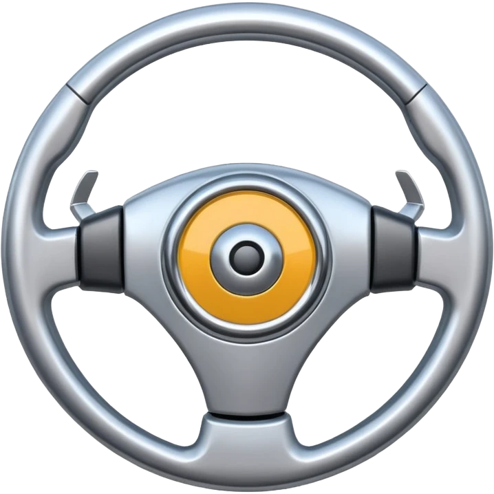 steering wheel ai robot emoji