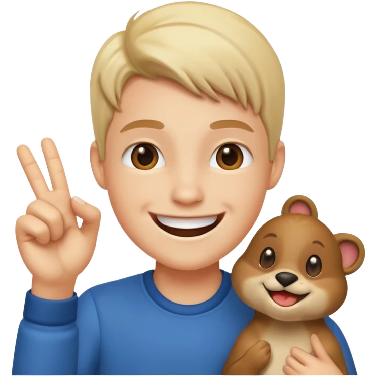 열정적인, 멋있는, 동물을 좋아하는 emoji