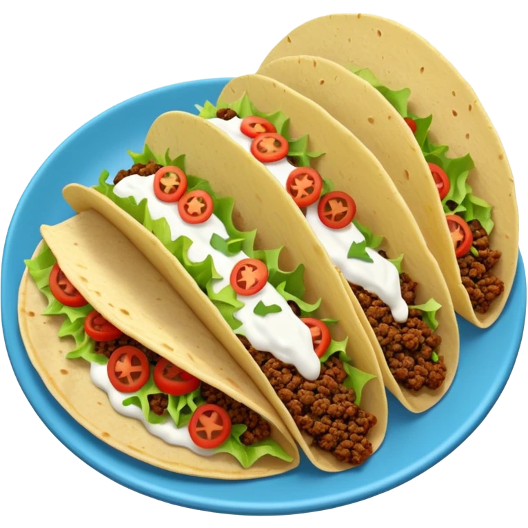 platter of tacos emoji