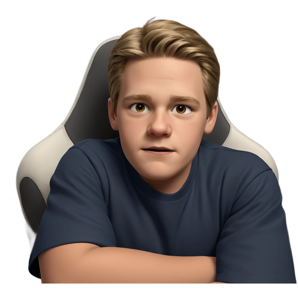 realistic portrait of a boy emoji