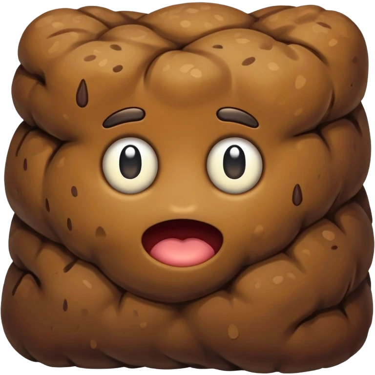 Poo head emoji