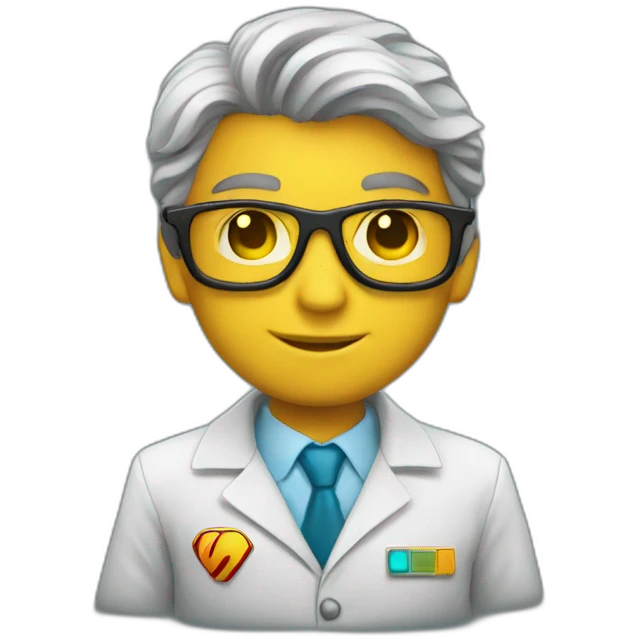 Super hero Data scientist emoji